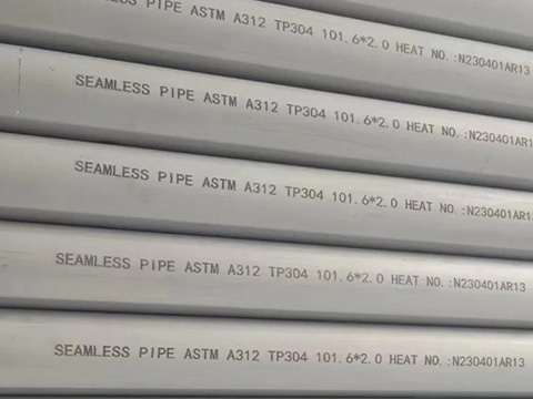 ASTM A312 TP304 Stainless Steel Seamless Pipe